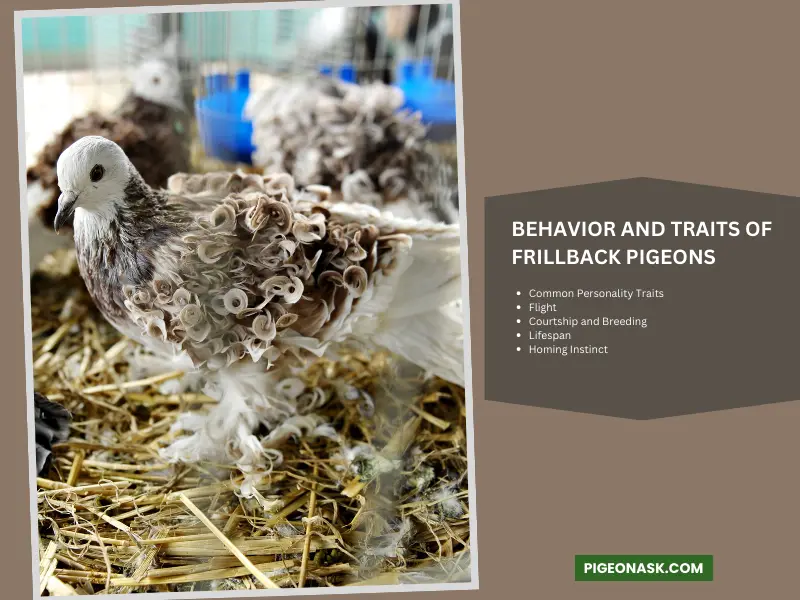 Behavior and Traits of Frillback Pigeons