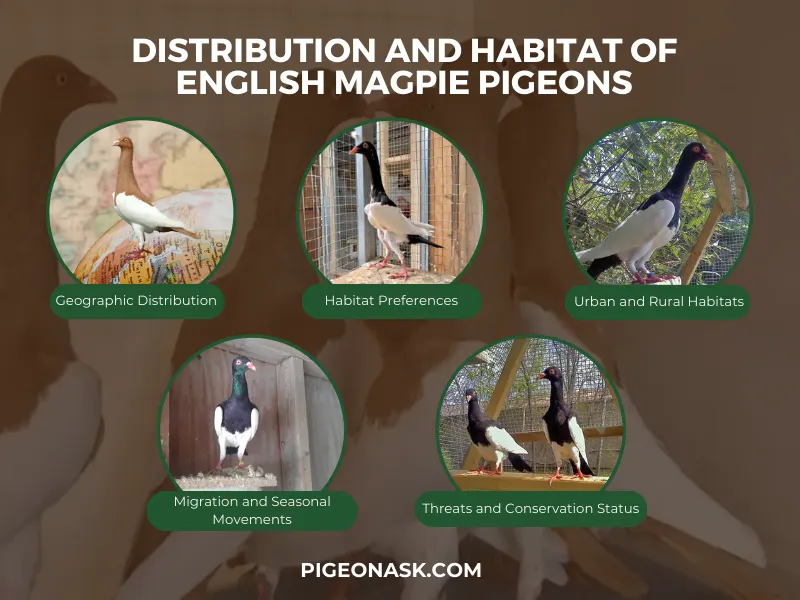 Distribution and Habitat of English Magpie Pigeons